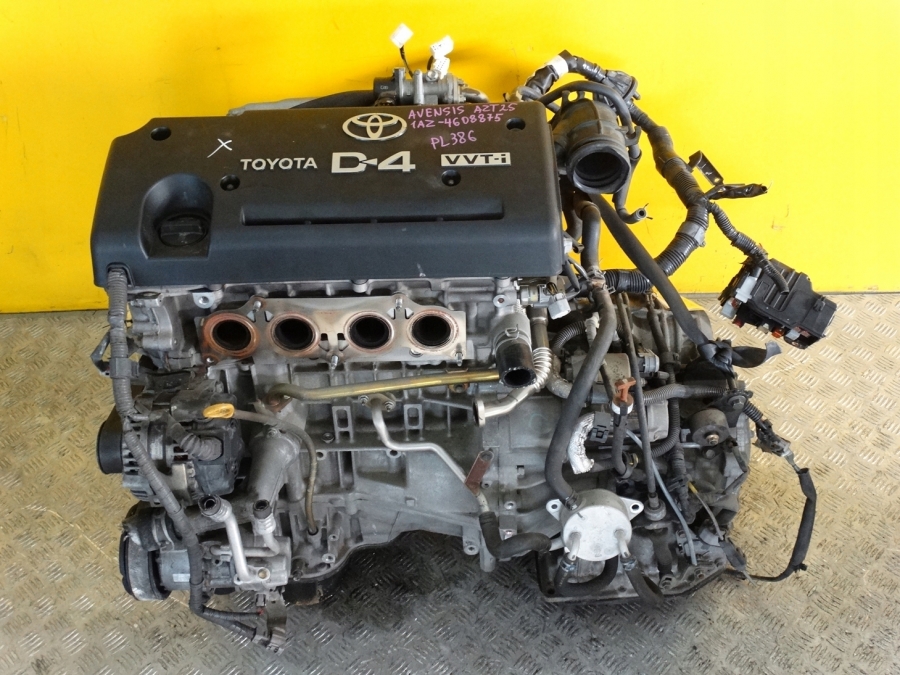 TOYOTA AVENSIS T25 2003 COMPLETE ENGINE 2.0 1AZ D4 ⋆ Used